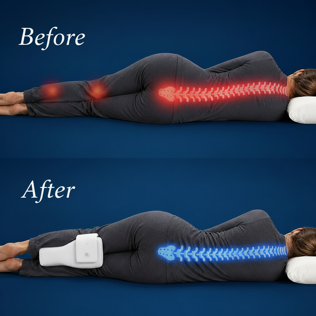 Before After Original Pillow Shape