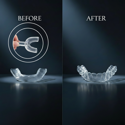 Before After - Transparent Handle Fixed